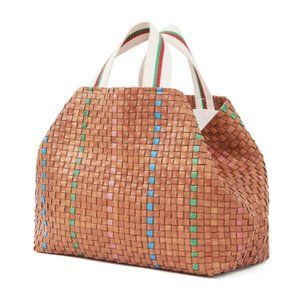 Clare V Bateau Tote natural tan